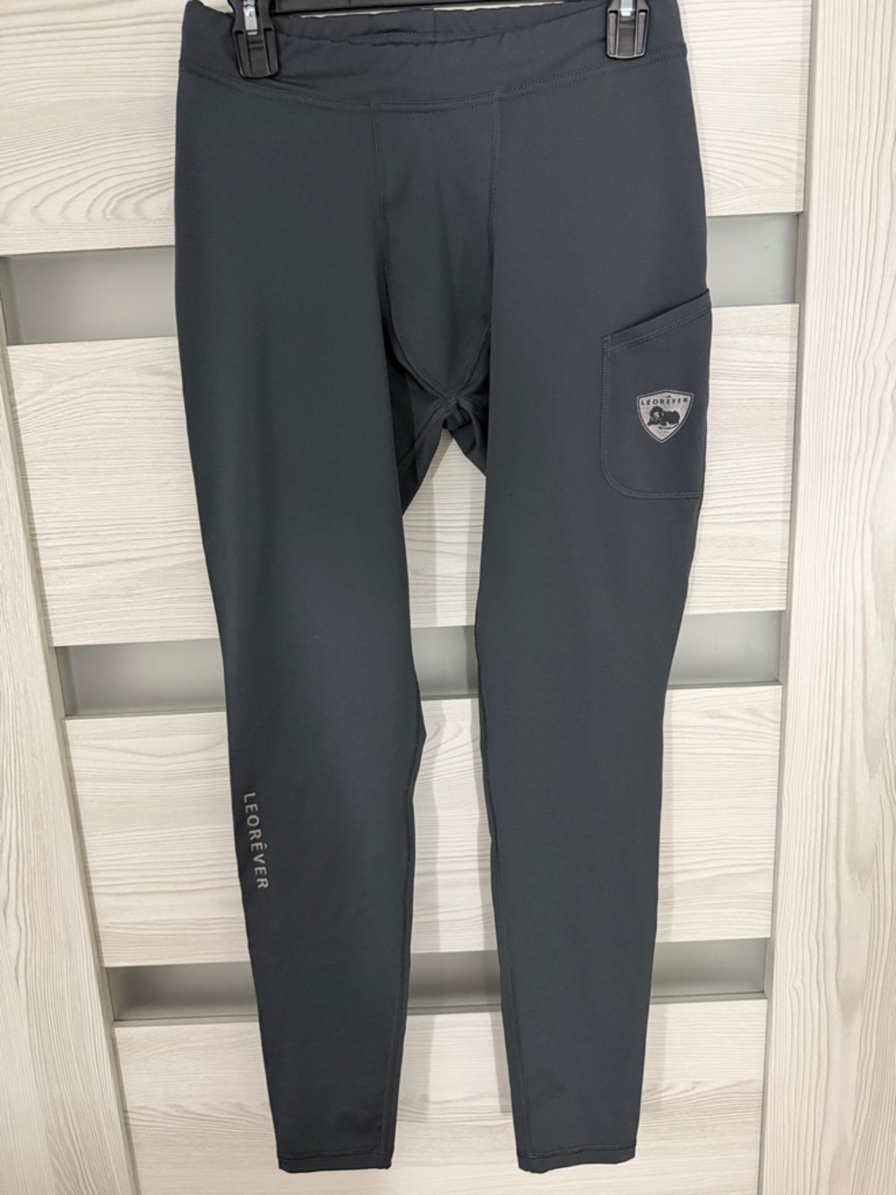 Men's Gray Athletic Training Tights